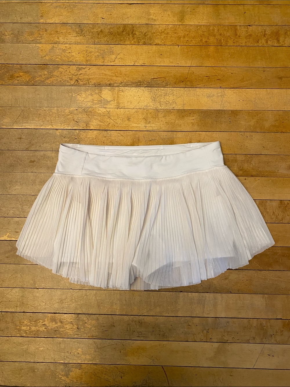 lululemon athletica White Pleated Skort